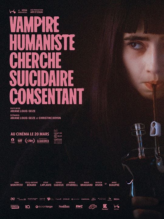 Vampire humaniste cherche suicidaire consentant : Afiş