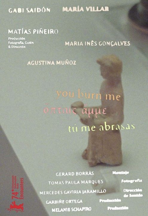 Tú me abrasas : Afiş