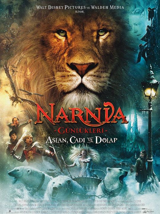 Narnia Günlükleri: Aslan, Cadı ve Dolap : Afiş