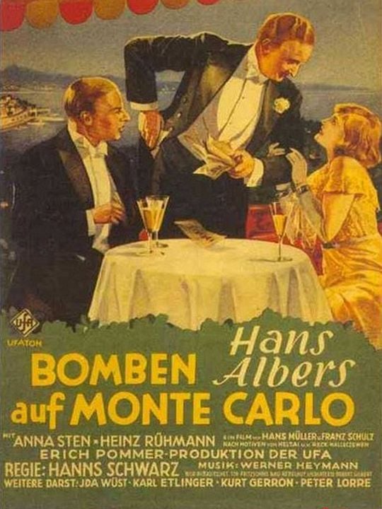 Bomben auf Monte Carlo : Afiş