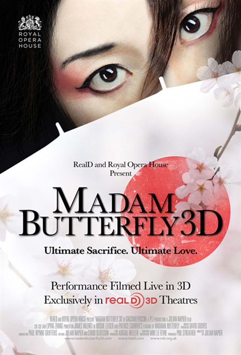 Madam Butterfly 3D : Afiş