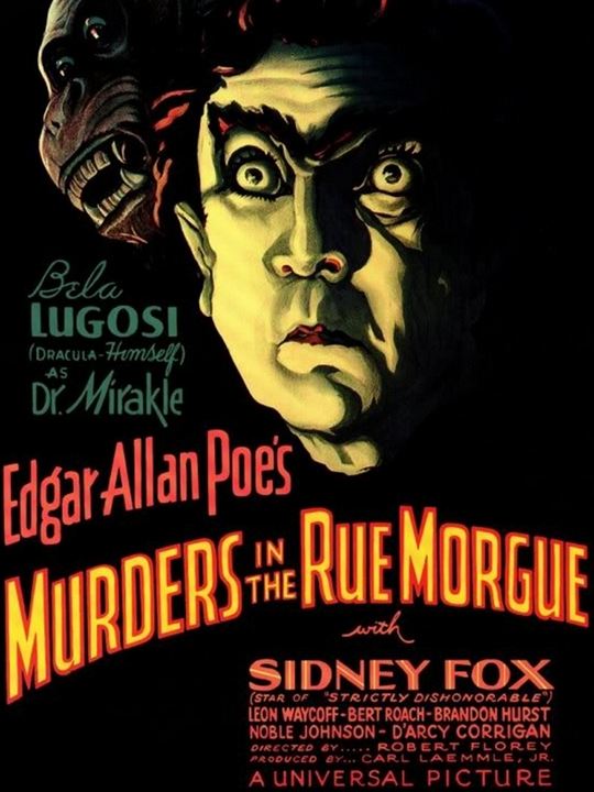 The Murders in the Rue Morgue : Afiş