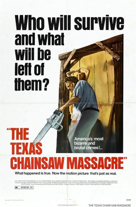 Teksas Katliamı : Afiş