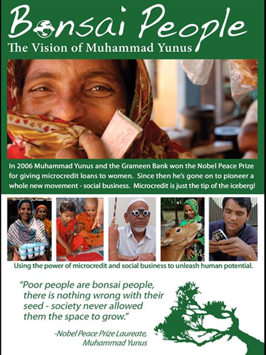 Bonsai People: The Vision of Muhammad Yunus : Afiş