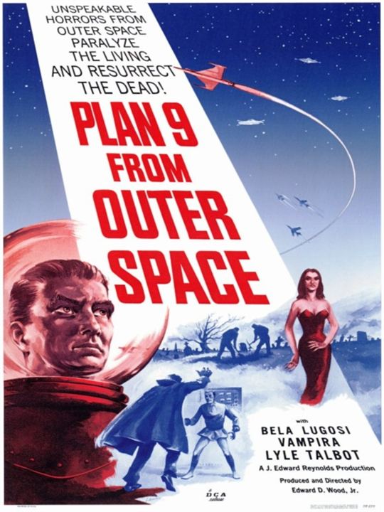 Plan 9 from Outer Space : Afiş