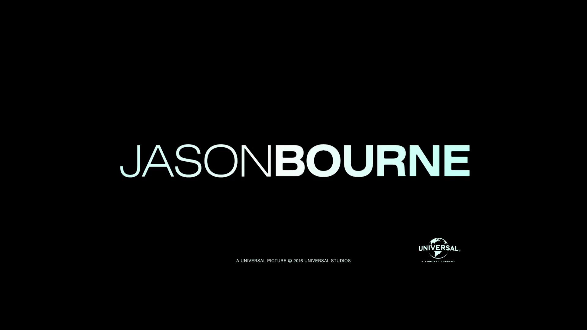 Born tv. Jason Bourne logo.